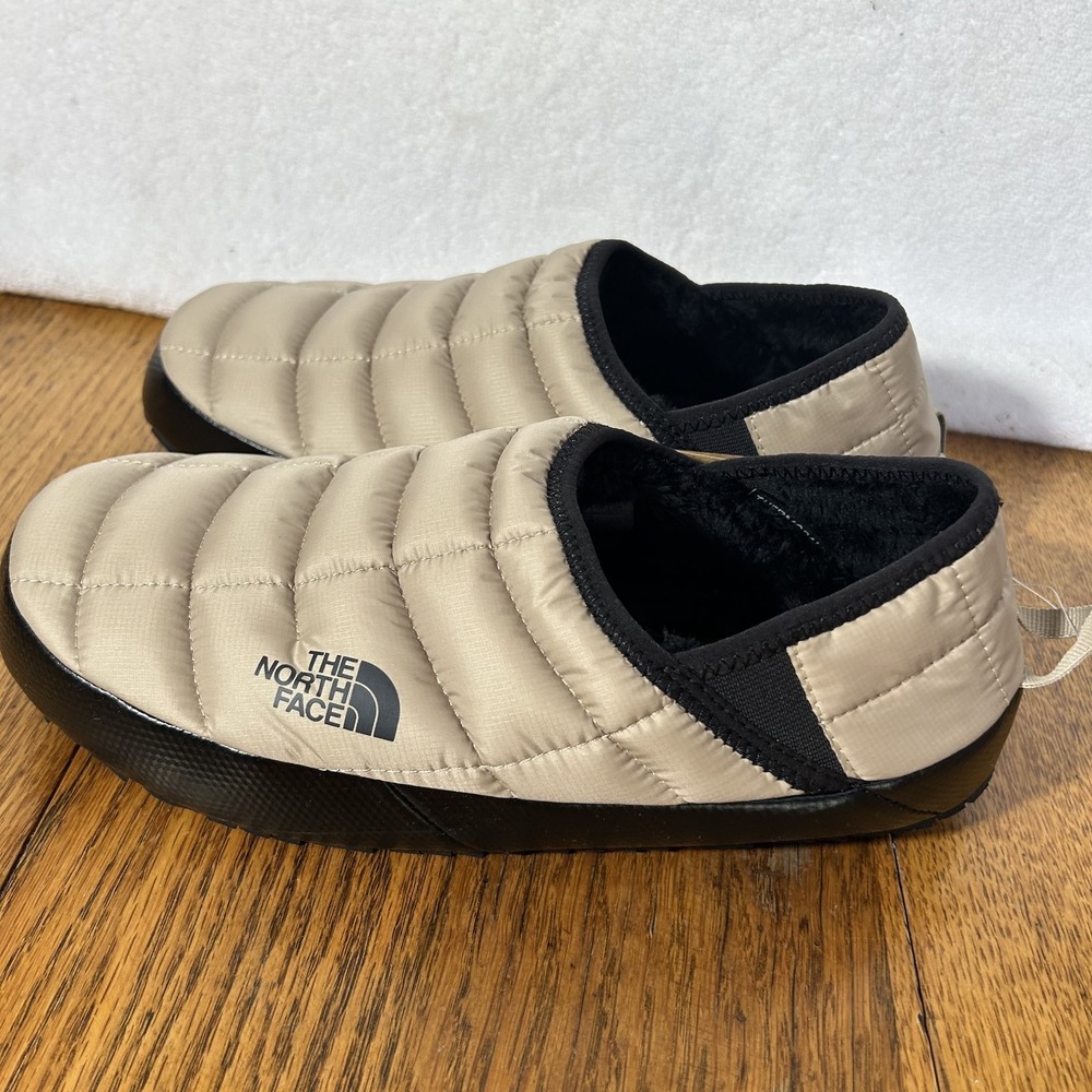 The North Face Mens Size 9 Beige Thermoball Traction Mules V Shoes - Picture 2 of 7